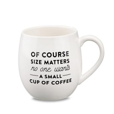 Imagem de MIECOO Caneca de café grande de cerâmica, xícara de café de 680 g para escritório e casa, caneca de café grande jumbo para leite, chá, cacau, cereal, lavável na lava-louças e no micro-ondas, ideal