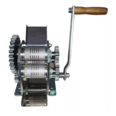 Imagem de Engenho Manual Para Caldo de Cana Com 3 Moendas Bico Inox - Juby