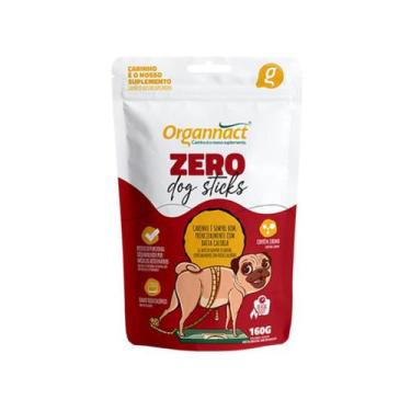 Imagem de Zero Dog Sticks Pet Organnact Suplemento Petisco Obesos