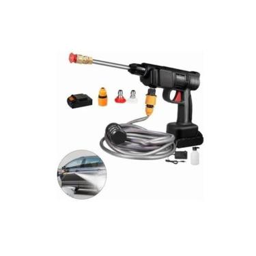 Imagem de Lavadora De Alta Pressão Sem Fio Recarregável C/ Maleta e Acessórios -