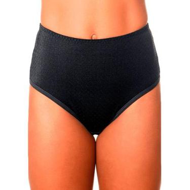 Imagem de Kit com 3 Calcinhas Alta Nova Bibelô Demillus 57487, Preto, M