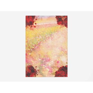 Imagem de Painel De Festa Vertical 1,50 x 2,20 - Flores Floral Cute Aquarela 029