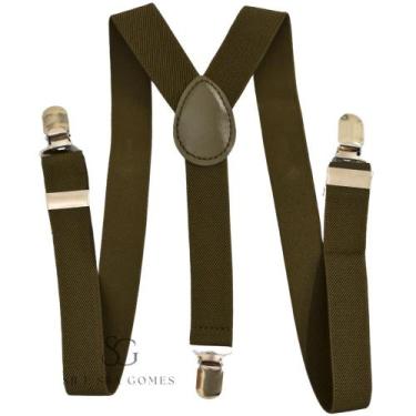 Imagem de Suspensório Marrom Infantil Para Pajens e Eventos - Hero Men