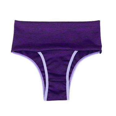 Imagem de Kit 5 Calcinha Fitness Cintura Alta Compressão PP ao G2 - UP UNDERWEAR