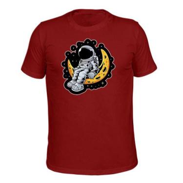 Imagem de Camiseta Plus Size 100% Algodão Malha 30.1 Estampada Luastronauta - Su
