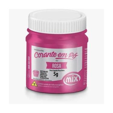 Imagem de Corante Em Pó Para Confeitaria Mix Rosa - 5g