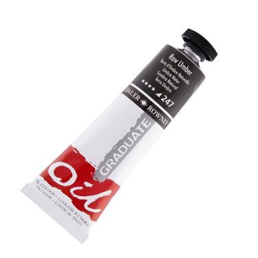 Imagem de Tinta oleo graduate 38ml daler & rowney escolha a cor, 247 - RAW UMBER