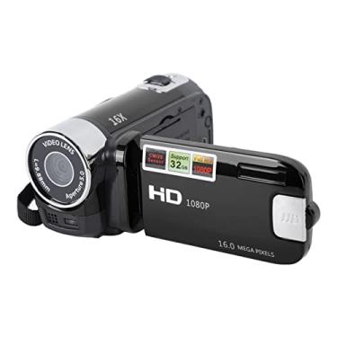 Imagem de Filmadora Com Câmera de Vídeo, Gravador de Câmera Digital 4K 48MP DV Com Tela Giratória de 2,7 Polegadas, Filmadora Com Zoom Digital 16X Com Suporte para Conexão USB Ao