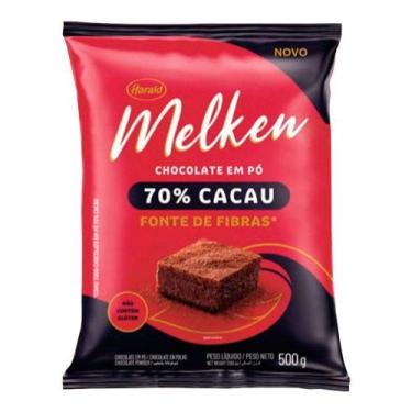 Imagem de Chocolate em Pó Melken 70% Cacau 500g - Harald