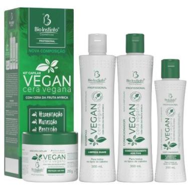 Imagem de Kit Capilar Profissional Vegan Cera Vegana - Bio Instinto