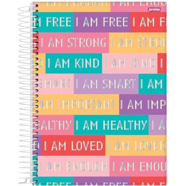 Imagem de Caderno Espiral Univ CD 10 Matérias 160 Fls Be Bold I Am FSC - Jandaia