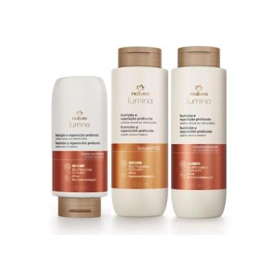 Imagem de Combo Creme de Pentear Nutrição Profunda Cabelos Secos Lumina Natura R