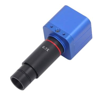 Imagem de Câmera de Microscópio HD de 24MP, Gravação 1080P, Zoom Digital USB 2.0 Com Medição, Montagem C/CS, para XP/7/8/10 (plugue ue)