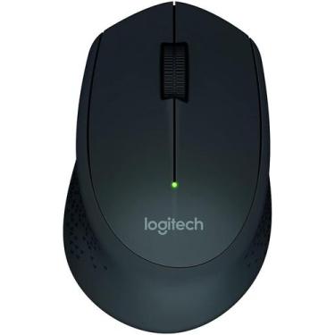 Imagem de Mouse Sem Fio Logitech M280 Usb E Pilha Inclusa Preto, Preto