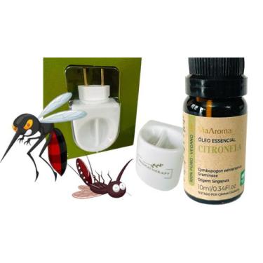 Imagem de Citronela Óleo repelente de mosquitos com  Aromatizador elétrico  - Vi