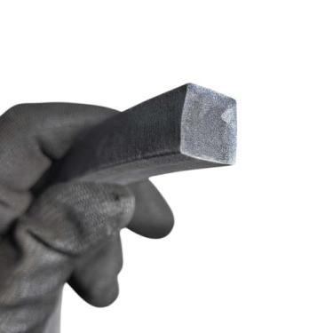 Imagem de Borracha Perfil Esponjoso Vedação 15x15mm SBR Macio - 02 Metros - Borr