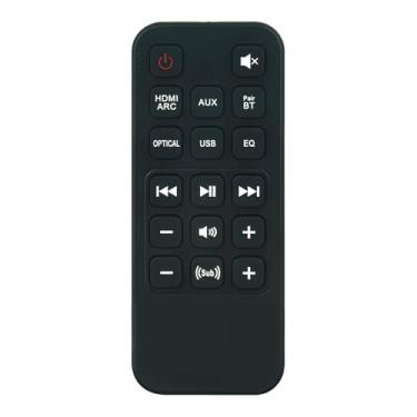 Imagem de Allimity Controle remoto substituído adequado para alto-falante Soundbar PHILIPS TAB405 TAB8405/10 TAB7305 TAB7305/37 TAB6305/96