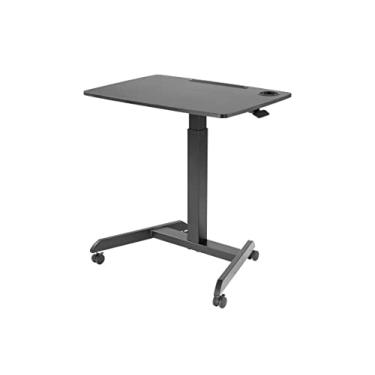 Imagem de Monoprice Elevador de mesa para laptop Gas-Lift – Preto (80 x 59,6 cm) Tampo de mesa para tela única, altura ajustável de 29,9 a 107,4 cm no máximo