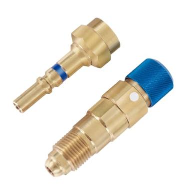 Imagem de Conexões de conexão rápida para mangueira de argônio QDB33 - Regulador de gás inerte de argônio para conexão rápida à mangueira, ouro