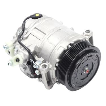Imagem de Compressor de ar condicionado ac/c com embreagem compatível com mercedes benz s430 s500 e320 e350 c230 c240 cl500