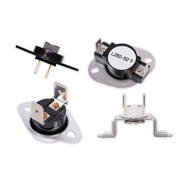 Imagem de Termostato de secadora e fusível térmico substitui para Samsung DV42H5200EP/A3 DV42H5200EF/A3 DV5451AEW/XAA DV40J3000EW/A2 DVE50R5400V/A3 DV219AEW/XAA DV395ETPASU/A1 DV4400V/A3 DV219AEW/XAA