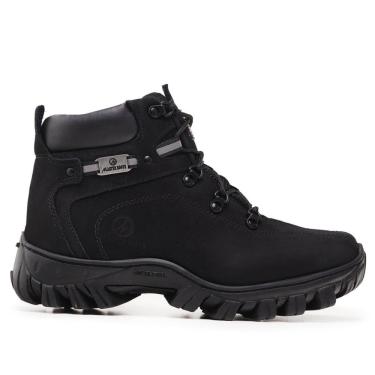 Imagem de Bota Adventure Couro Masculina Palmilha Anatômica Trabalho