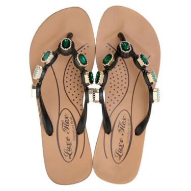 Imagem de Chinelo Feminino Anatomico Confortavel Ortopédico Terapia dos Pés, Ver