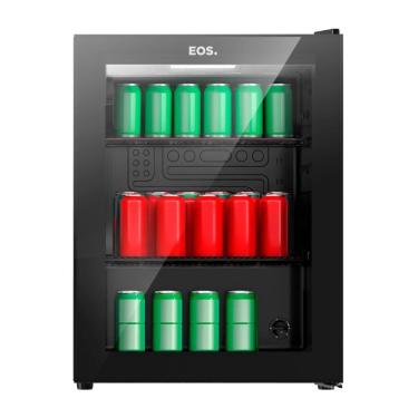 Imagem de Refrigerador Expositor Vertical EOS 67 Litros Eco Gelo All Black EEV80P 220V