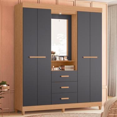 Imagem de Guarda Roupa Safira Freijo Titanium