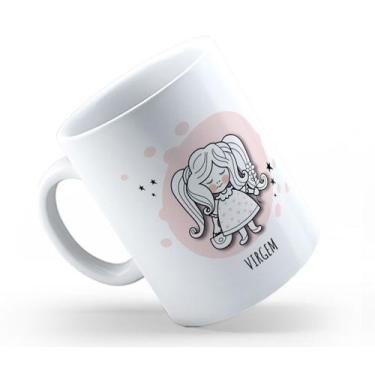 Imagem de Caneca Cerâmica Branca Signos 325ml - I Love Be Nerd
