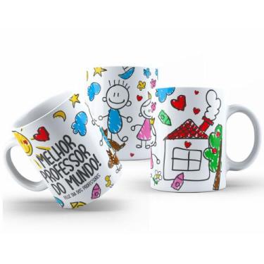 Imagem de Caneca Personalizada 325ml Professores Educadores e Alunos - Mecolour