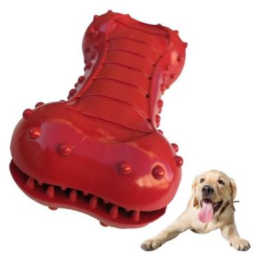 Imagem de Brinquedo Interativo Cães Ossinho Pet Recheável Durabone Peq - Durapet