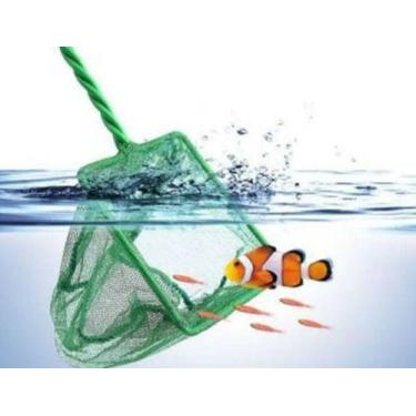 Imagem de Rede redinha fish net para aquarios 8''  20x15x35 cm fn-8 - lucky fish