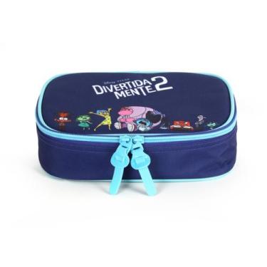 Imagem de Estojo Box Divertida Mente 2 Roxo ET47759DM Lançamento 2025 Luxcel