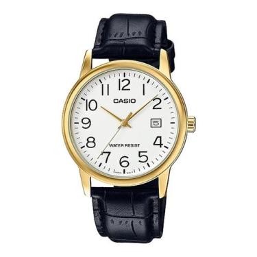 Imagem de Relógio Casio Masculino Analógico Dourado MTP-V002GL-7B2UDF
