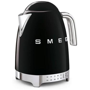 Imagem de KFL04 Chaleira Elétrica Capacidade 1.7L, com Desligamento Automático, preta, SMEG KLF04BLUS, Preto