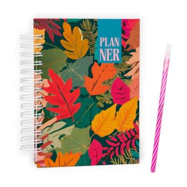 Imagem de Planner Visão Semanal Mensal Capa Dura Coleção Tropical