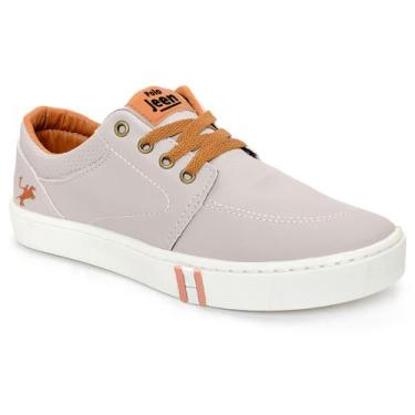 Imagem de Tenis Masculino Polo Sapatênis Kalum, Bege, 40