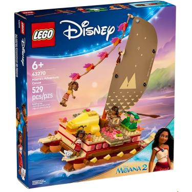 Imagem de Lego Disney Canoa de Aventura da Moana 43270