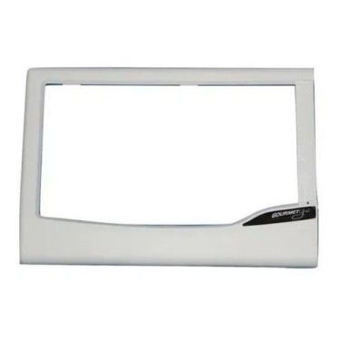 Imagem de Moldura Porta Frente Plástica Branca Forno Eletrico Fischer Gourmet Gr