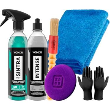 Imagem de Kit Limpeza Interna de Painel E Revitalização de plasticos Intense Sintra Fast Vonixx