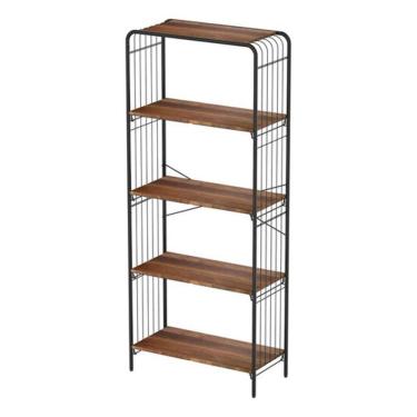 Imagem de Estante Organizadora Multiuso 5 Prateleiras Aco 143X60X28Cm