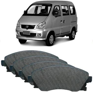 Imagem de Kit Pastilha Freio Effa Towner 1.0 2008 A 2014 Dianteira Frasle