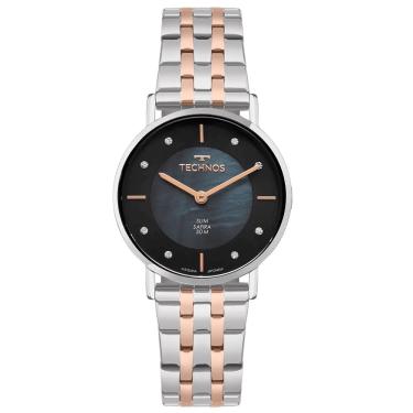 Imagem de Relógio Technos Feminino Slim Bicolor 2025LUC/1A