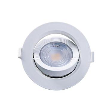 Imagem de Luminária spot embutir redondo alltop led mr11 3w - TASCHIBRA