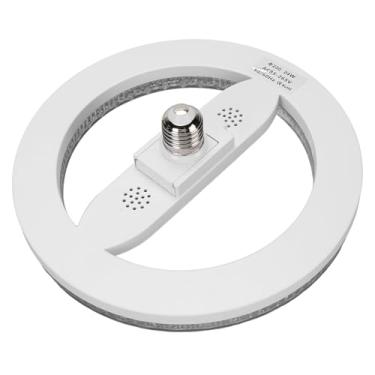 Imagem de Lâmpada Circular Cristal, LED E27 E26 24W Com Temperatura de 3 Cores, Substituição Econ...