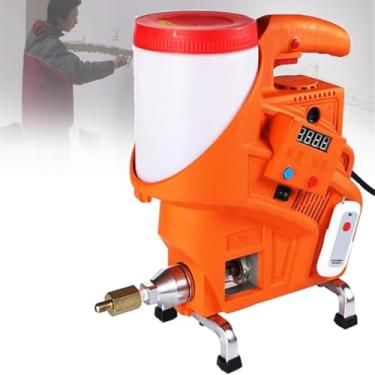 Imagem de Máquina de argamassa, ferramenta elétrica para argamassa - calafetagem de cimento de pedra aplicador de argamassa para argamassa de azulejos de tijolo, para paredes de tijolos, pisos, decoração
