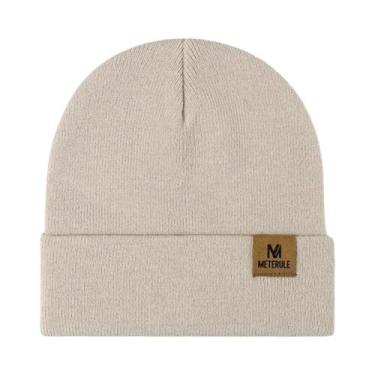 Imagem de Gorro de Malha Quente Unissex para Inverno - Ideal para Esqui, Acampam
