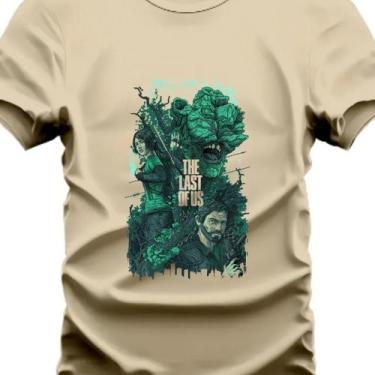 Imagem de Camiseta Personaliza The Last Off Us Top - Hard seven, Bege, GG