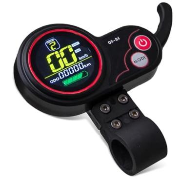 Imagem de Yoidesu Painel de exibição de scooter elétrica QS S4, controlador de scooter elétrico de 6 pinos, painel de controle LCD, painel de exibição, painel elétrico, kit de painel de exibição